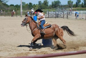 Free Cowgirl Barrel Racing photo and picture